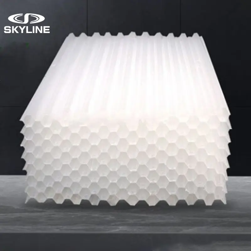 PP PVC Material Tube Settler Media