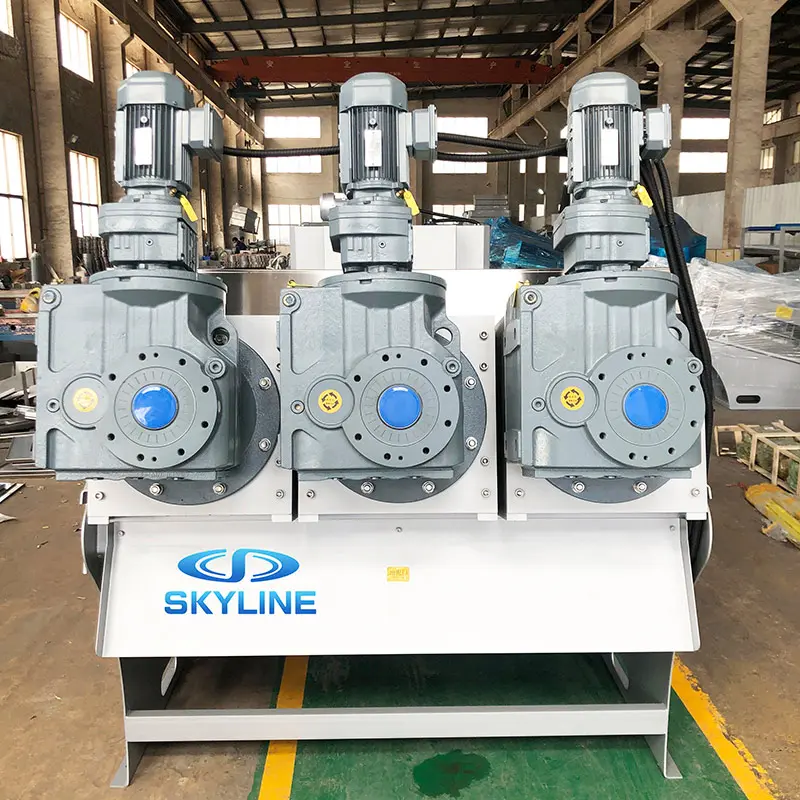 Multi-plate Screw Press Sludge Dewatering Machine-product